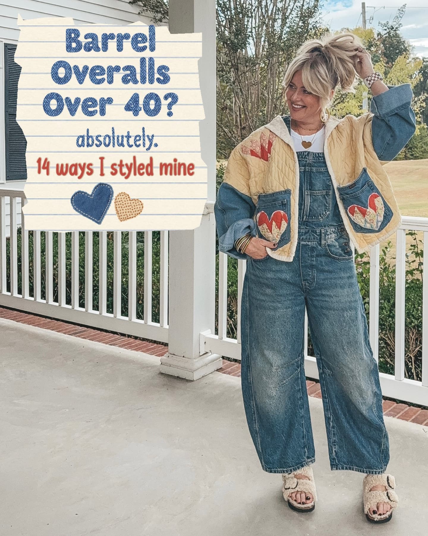 I bought the denim overalls first and loved so much I now have them in brown and orange too!