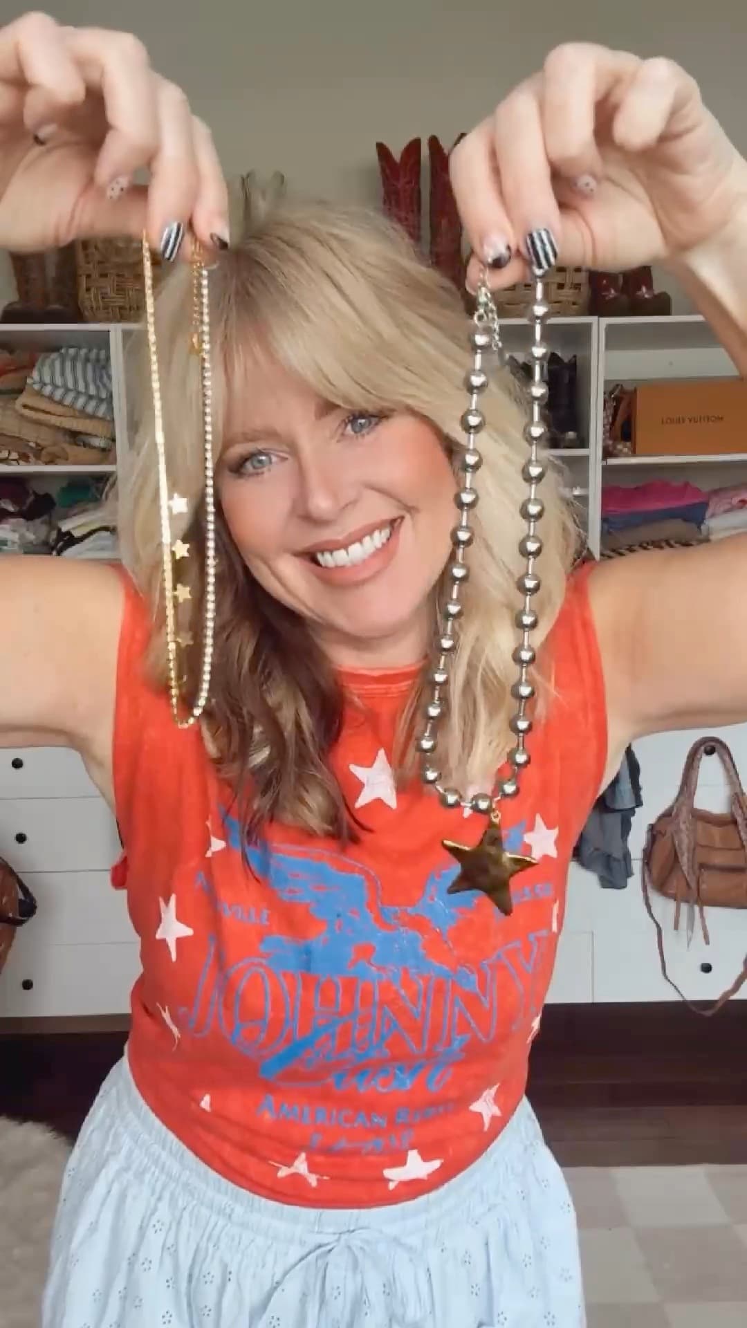 Walmart eyelet pants styled!